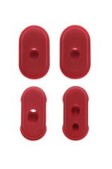 M365/pro Elektrikli Scooter Için 4 Adet Kauçuk Kablo Delik Tapası