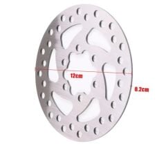 120 mm 6 Delikli Fren Diski